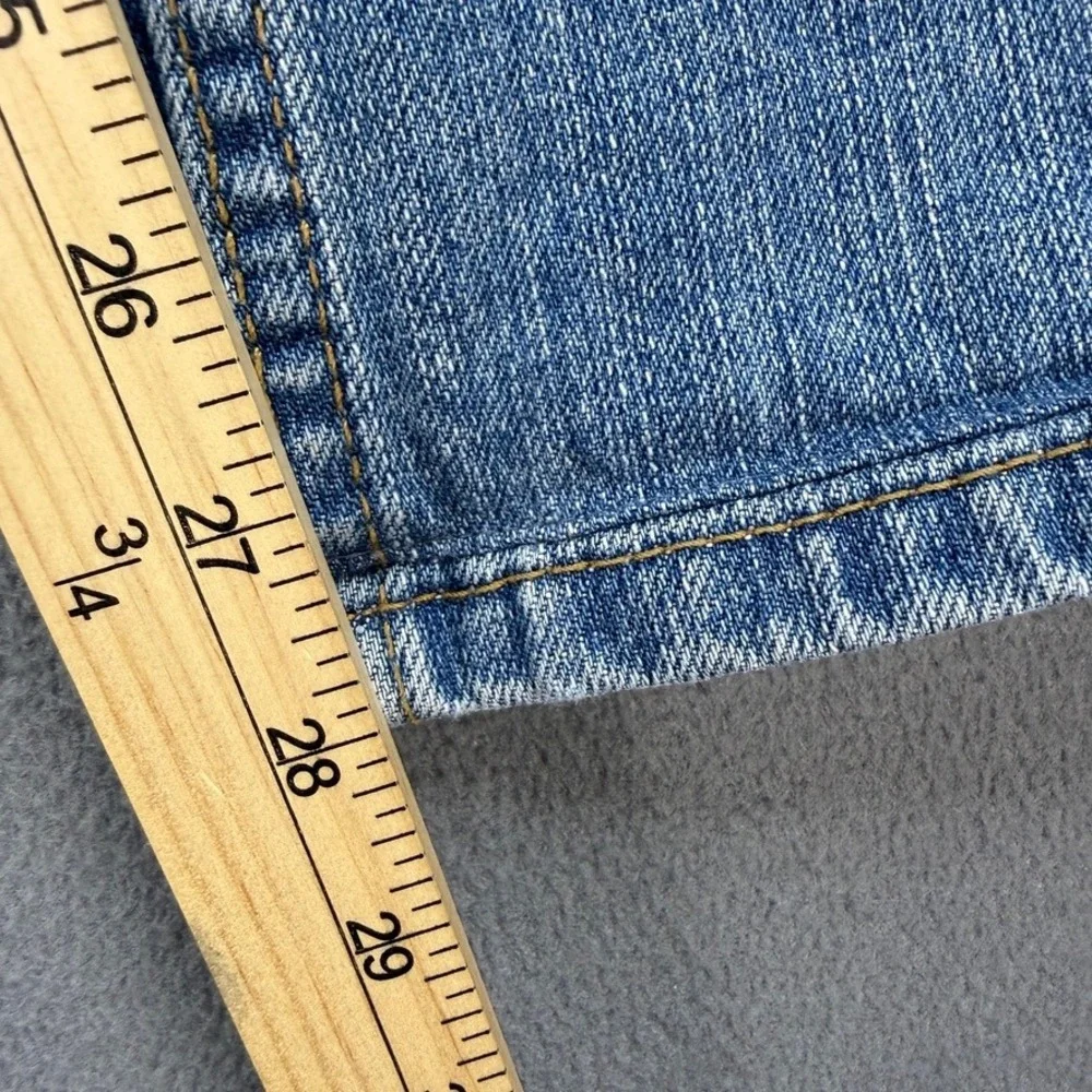 Levi 527 Slim Bootcut Jeans 36x30 (FIT 36x28) Blue Denim Cotton Western Workwear